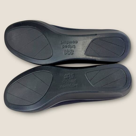 SAS Bliss Wedge Heel Pumps Tripad Comfort Shoes Slip On Casual Size 10.5 Black - Picture 9 of 13